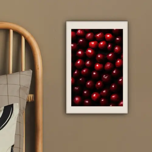 Kersen - Rood canvas 2cm klein -sfeer3