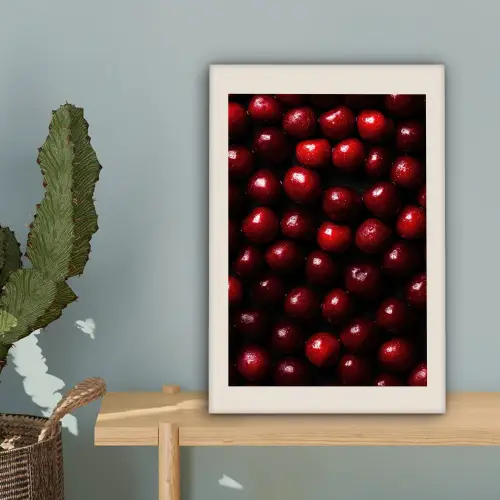Kersen - Rood canvas 2cm klein -sfeer4