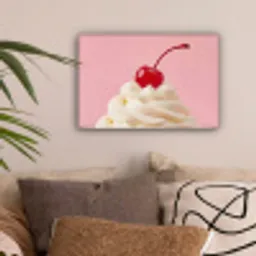 Kers - Slagroom - Roze canvas 2cm klein -sfeer1