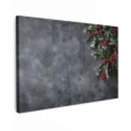 Christmas - Takken - Winter - Rood canvas 2cm klein -z3d