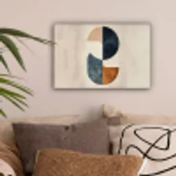 Cirkels - Abstract - Kleurrijk canvas 2cm klein -sfeer1