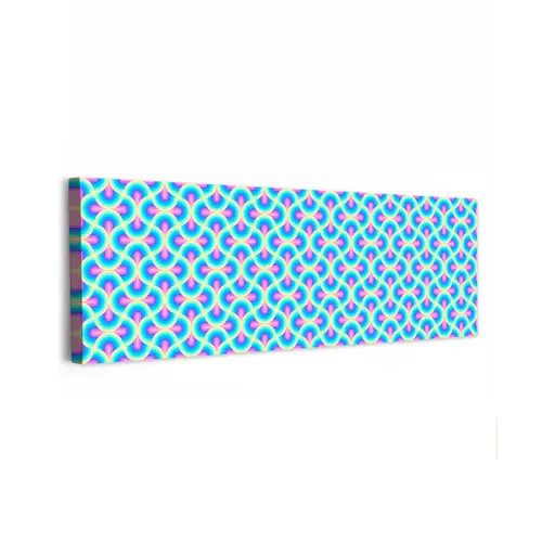Cirkels - Neon - Bogen canvas 2cm klein 828 -z3d