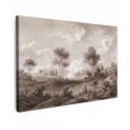 Klassiek - Landschap - Neutraal canvas 2cm klein -z3d