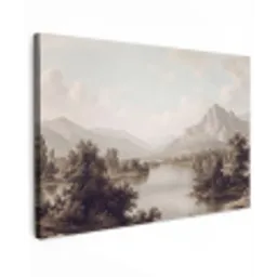 Klassiek - Landschap - Sereen canvas 2cm klein -z3d