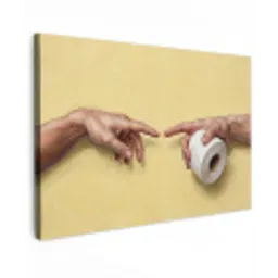 Klassiek - Kunst - Humor canvas 2cm klein -z3d