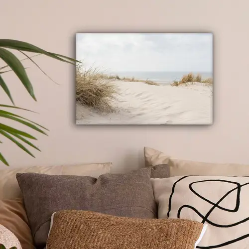 Wolken - Duinlandschap - Zand canvas 2cm klein -sfeer1