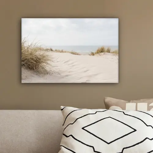 Wolken - Duinlandschap - Zand canvas 2cm klein -sfeer3
