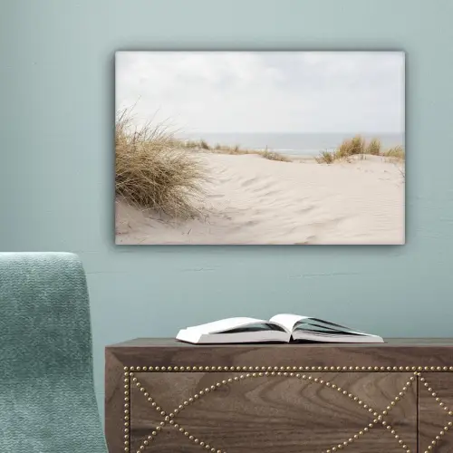 Wolken - Duinlandschap - Zand canvas 2cm klein -sfeer4
