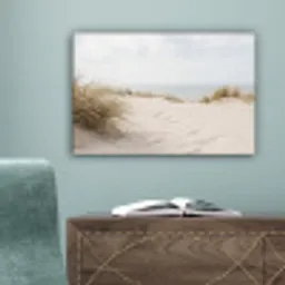 Wolken - Duinlandschap - Zand canvas 2cm klein -sfeer4