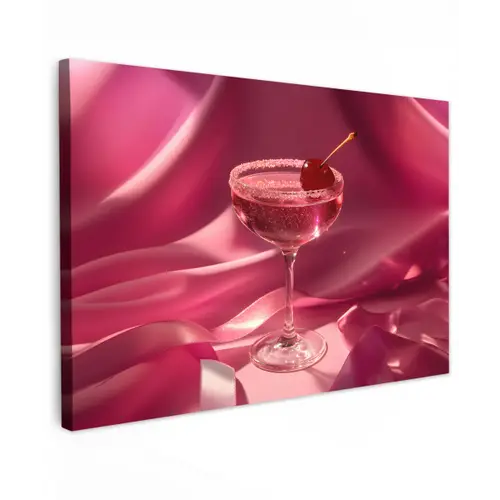 Cocktail - Pink - Luxe canvas 2cm klein -z3d