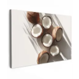Kokosnoten - Bruin - Shaduw canvas 2cm klein -z3d