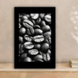 Koffiebonen - Zwart - Vintage canvas 2cm klein -sfeer1