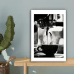 Coffee - Espresso - Koffiemachine - Kop canvas 2cm klein -sfeer4