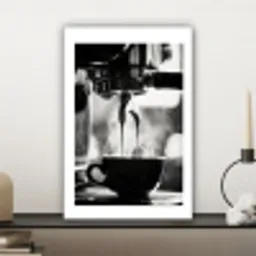Coffee - Espresso - Koffiemachine - Kop canvas 2cm klein -sfeer6