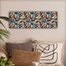 Kleuren - Strepen - Kiezels canvas 2cm klein 828 -sfeer1