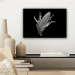 Maïskolf - Glanzend metaal - Elegant canvas 2cm klein -sfeer6