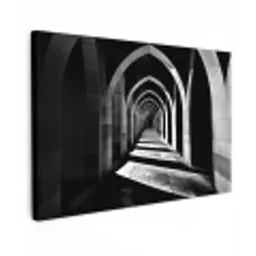 Gang - Bogen - Schaduw - Diepte canvas 2cm klein -z3d