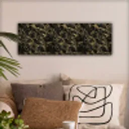 Kristal - Goud - Zwart - Marmer canvas 2cm klein 828 -sfeer1