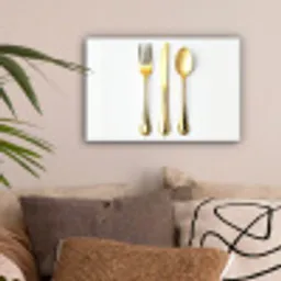 Bestek - Goud canvas 2cm klein -sfeer1