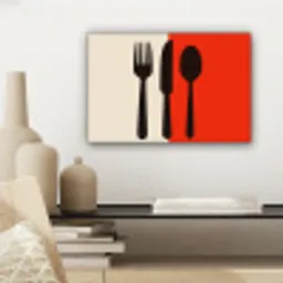 Bestek - Rood - Wit canvas 2cm klein -sfeer6