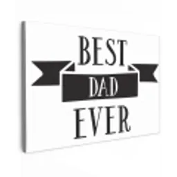 Papa - Quote - Beste papa canvas 2cm klein -z3d