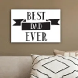 Papa - Quote - Beste papa canvas 2cm klein -sfeer3