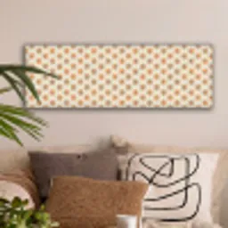 Madelief - Patroon - Oranje canvas 2cm klein 828 -sfeer1