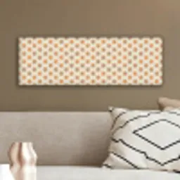 Madelief - Patroon - Oranje canvas 2cm klein 828 -sfeer3