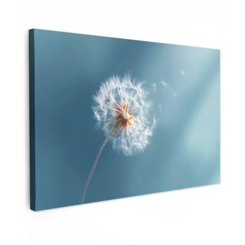 Paardenbloem - Wind - Blauw canvas 2cm klein -z3d