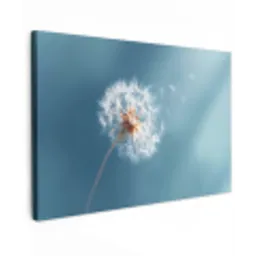 Paardenbloem - Wind - Blauw canvas 2cm klein -z3d