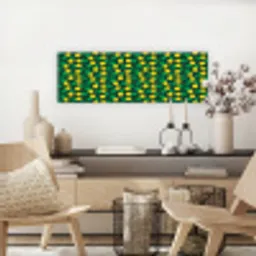 Donkergroen - Ananas - Bladeren canvas 2cm klein 828 -sfeer6