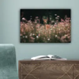 Hert - Wilde bloemen - Bos canvas 2cm klein -sfeer4