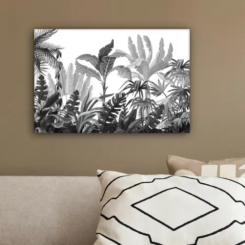Design - Bladeren - Planten canvas 2cm klein -sfeer3