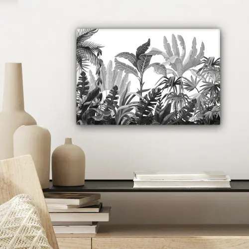 Design - Bladeren - Planten canvas 2cm klein -sfeer6