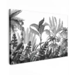 Design - Bladeren - Planten canvas 2cm klein -z3d