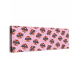 Disco - Bal - Patroon - Roze canvas 2cm klein 828 -z3d