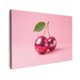 Disco - Kersen - Roze canvas 2cm klein -z3d