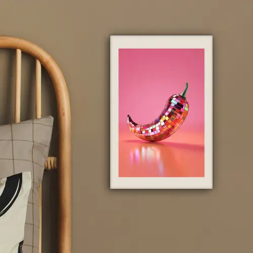 Disco - Peper - Roze canvas 2cm klein -sfeer3