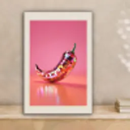 Disco - Peper - Roze canvas 2cm klein -sfeer1