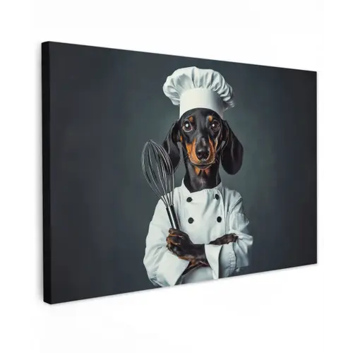Hond - Garde - Kok canvas 2cm klein -z3d