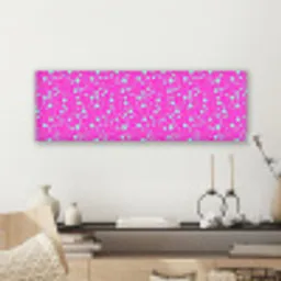 Stippen - Mint - Neon - Fuchsia canvas 2cm klein 828 -sfeer6