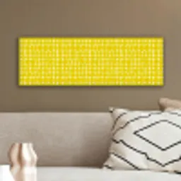 Stippen - Modern - Geel canvas 2cm klein 828 -sfeer3