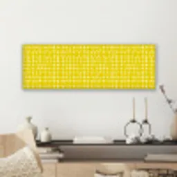 Stippen - Modern - Geel canvas 2cm klein 828 -sfeer6