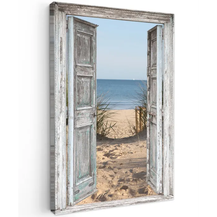 Duin - Strand - Doorkijk - Zomer canvas 2cm klein -z3d