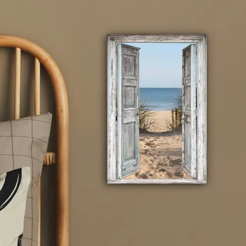 Duin - Strand - Doorkijk - Zomer canvas 2cm klein -sfeer3