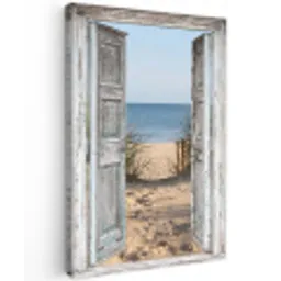 Duin - Strand - Doorkijk - Zomer canvas 2cm klein -z3d