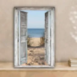 Duin - Strand - Doorkijk - Zomer canvas 2cm klein -sfeer1