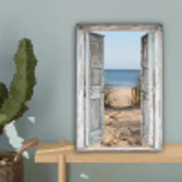Duin - Strand - Doorkijk - Zomer canvas 2cm klein -sfeer4