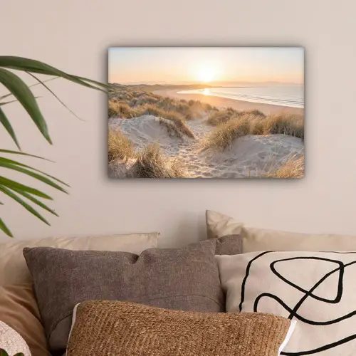 Duinen - Strand - Zee canvas 2cm klein -sfeer1
