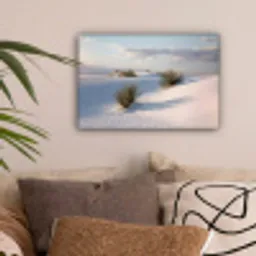 Duinen - Gras - Wolken - Beige canvas 2cm klein -sfeer1